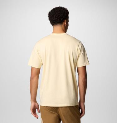 Men's Explorers Canyon T-Shirt, Color: Lemon Wash, Wildly Free, image 6
