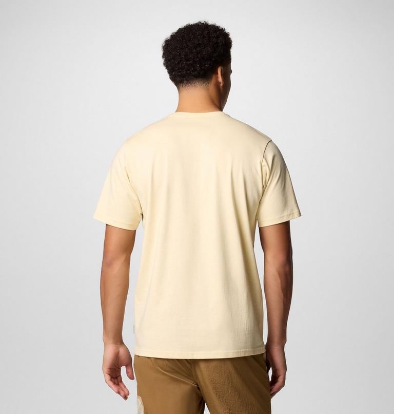 Camiseta Explorers Canyon para hombre, Color: Lemon Wash, Wildly Free, image 2