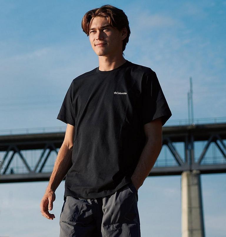 Men's Explorers Canyon Back Graphic T-Shirt, Color: Black, Epicamp Graphic, image 7