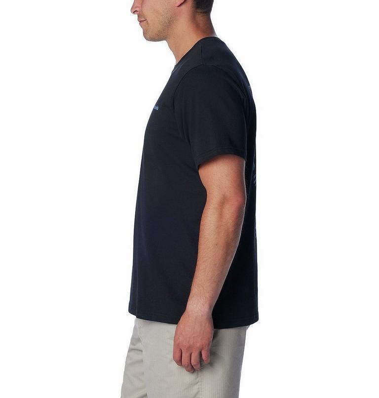 Explorers Canyon Back SS Tee, Color: Black, Bearly Tribe, image 3
