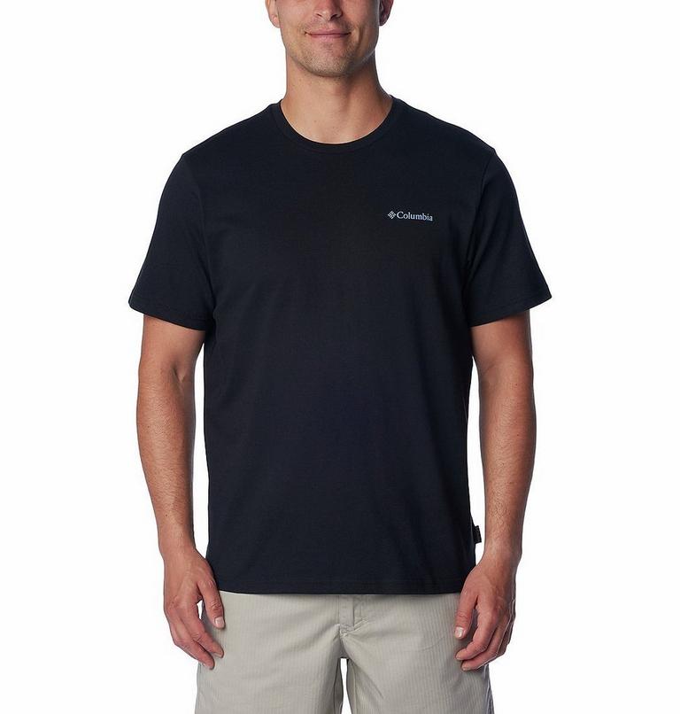 Explorers Canyon Back SS Tee, Color: Black, Bearly Tribe, image 2