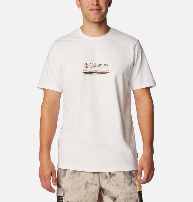 Men's Explorers Canyon Back Graphic T-Shirt, Color: White, Heritage Hills, image 2