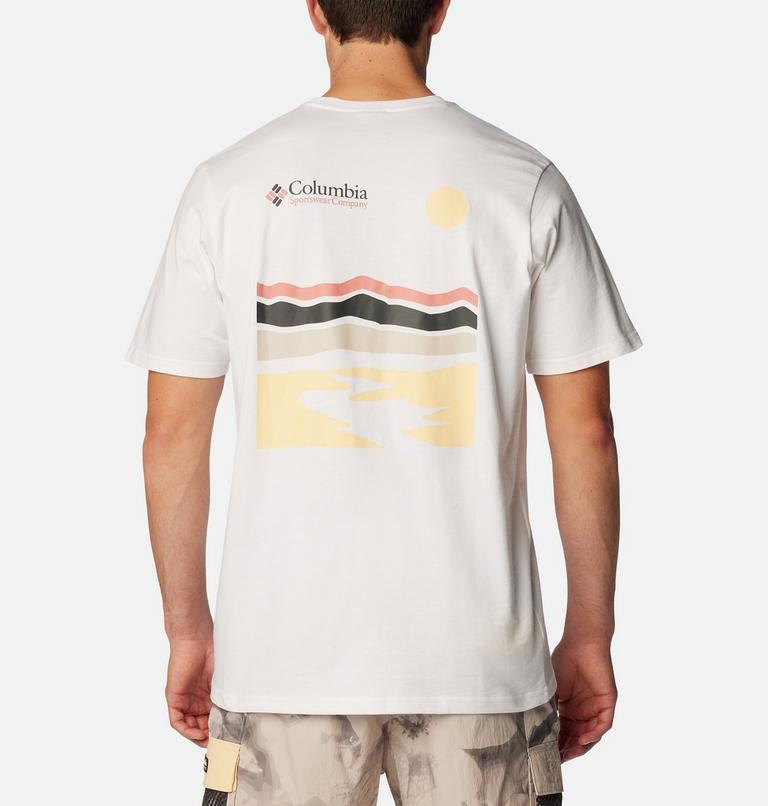 Men's Explorers Canyon Back Graphic T-Shirt, Color: White, Heritage Hills, image 1