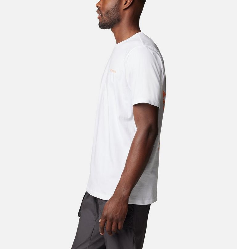 Men's Explorers Canyon Back Graphic T-Shirt, Color: White, Bearly Tribe, image 3