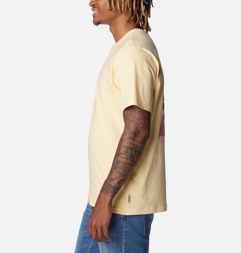 Men's Explorers Canyon Back Graphic T-Shirt, Color: Sunkissed, Heritage Hills, image 3