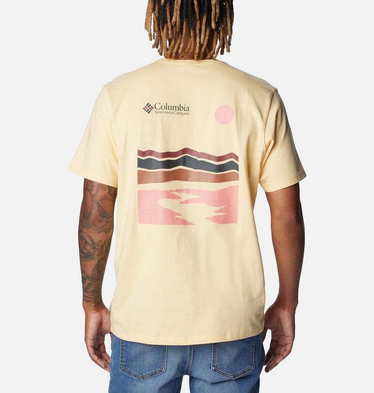 Men's Explorers Canyon Back Graphic T-Shirt, Color: Sunkissed, Heritage Hills, image 1