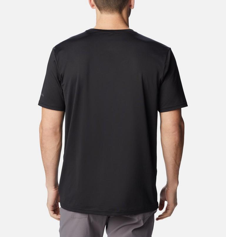 Men's Ice Lake Technical T-Shirt, Color: Black, Boundless HD Graphic, image 2
