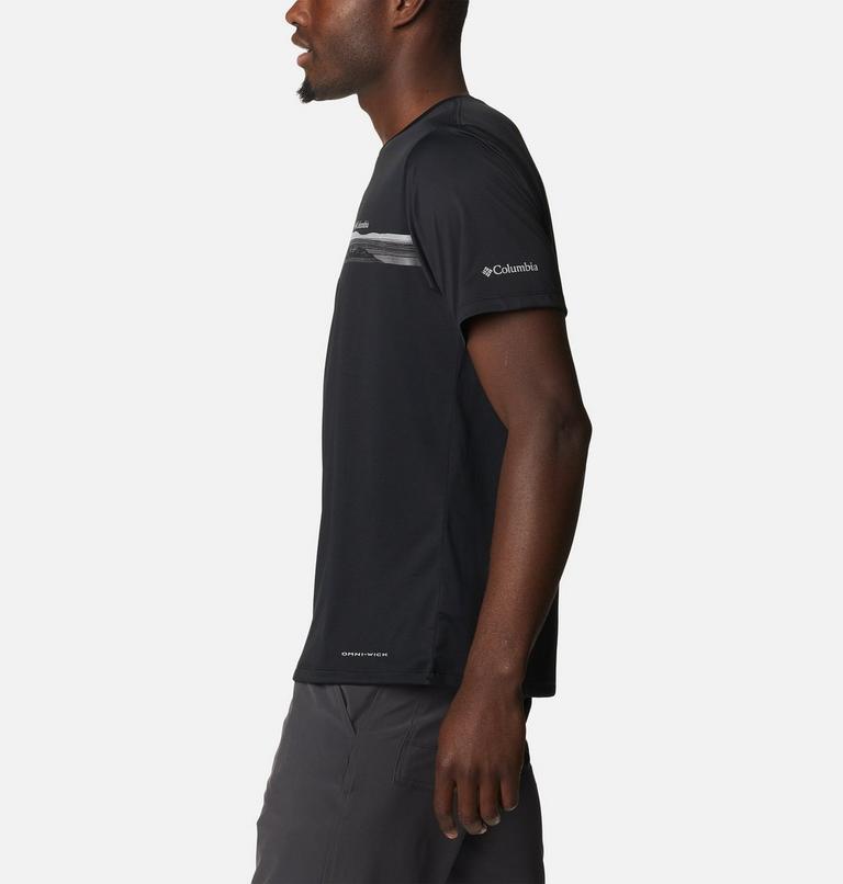 Columbia Hike Graphic SS Tee, Color: Black, Streamlined Graphic, image 3