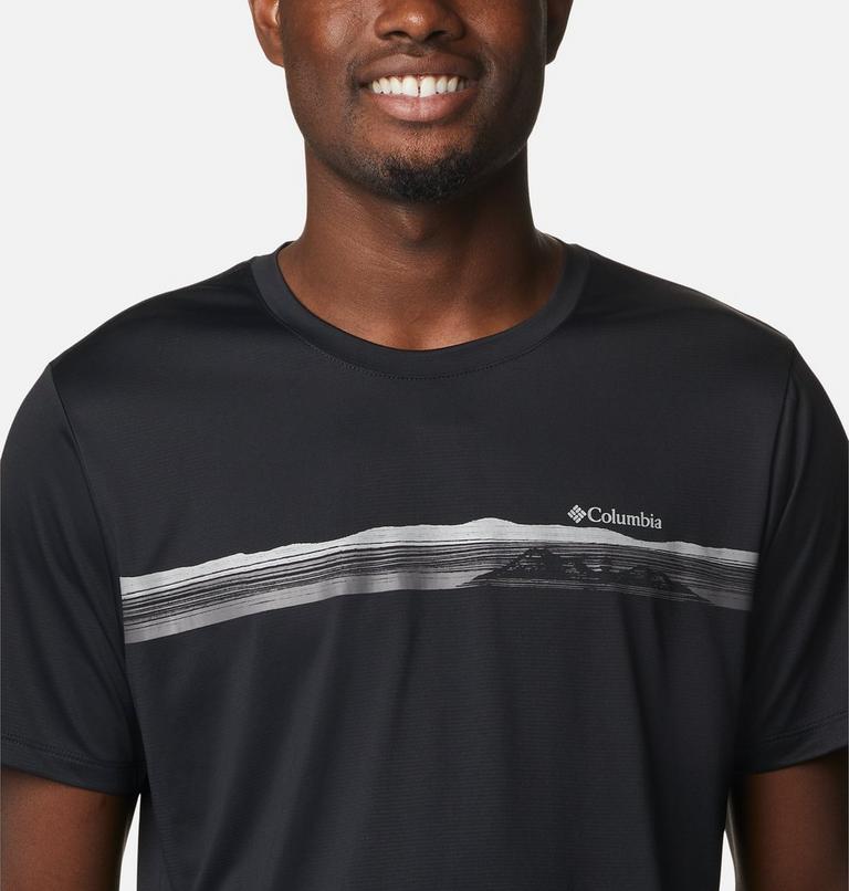 Columbia Hike Graphic SS Tee, Color: Black, Streamlined Graphic, image 4