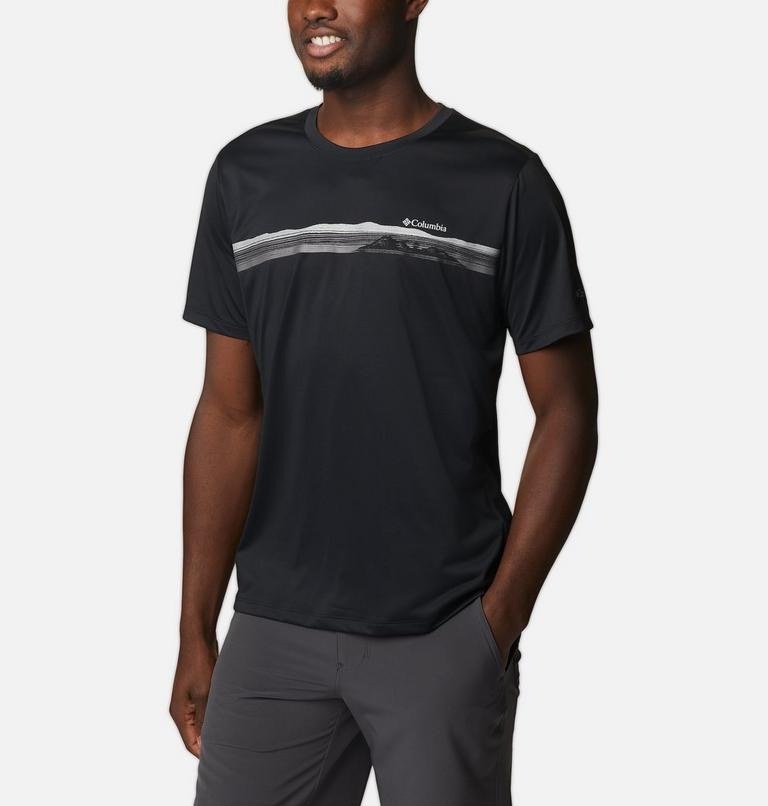 Columbia Hike Graphic SS Tee, Color: Black, Streamlined Graphic, image 5