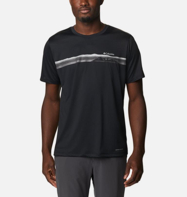 Columbia Hike Graphic SS Tee, Color: Black, Streamlined Graphic, image 1