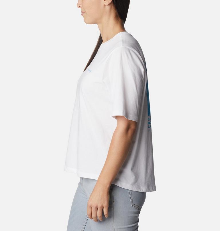 Women's North Cascades Graphic T-Shirt, Color: White, Explore NP Graphic, image 3