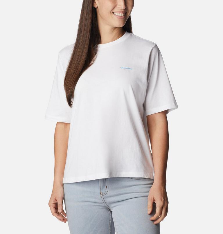 Women's North Cascades Graphic T-Shirt, Color: White, Explore NP Graphic, image 2