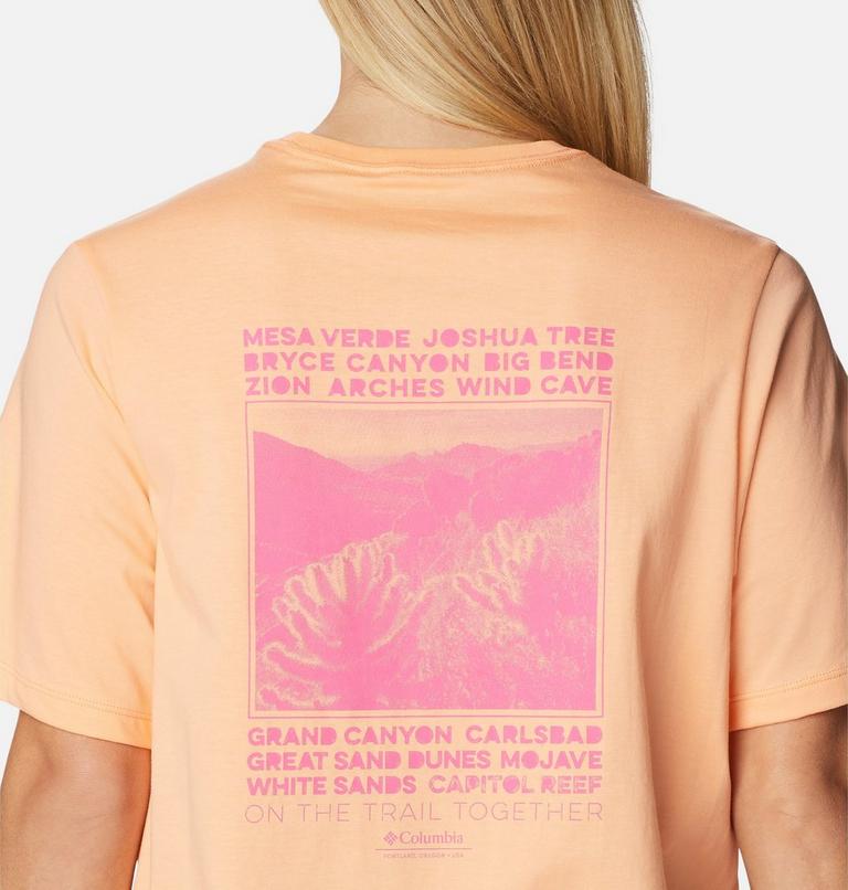 North Cascades Graphic SS Tee | 826 | L, Color: Peach, Hike NP Graphic, image 5