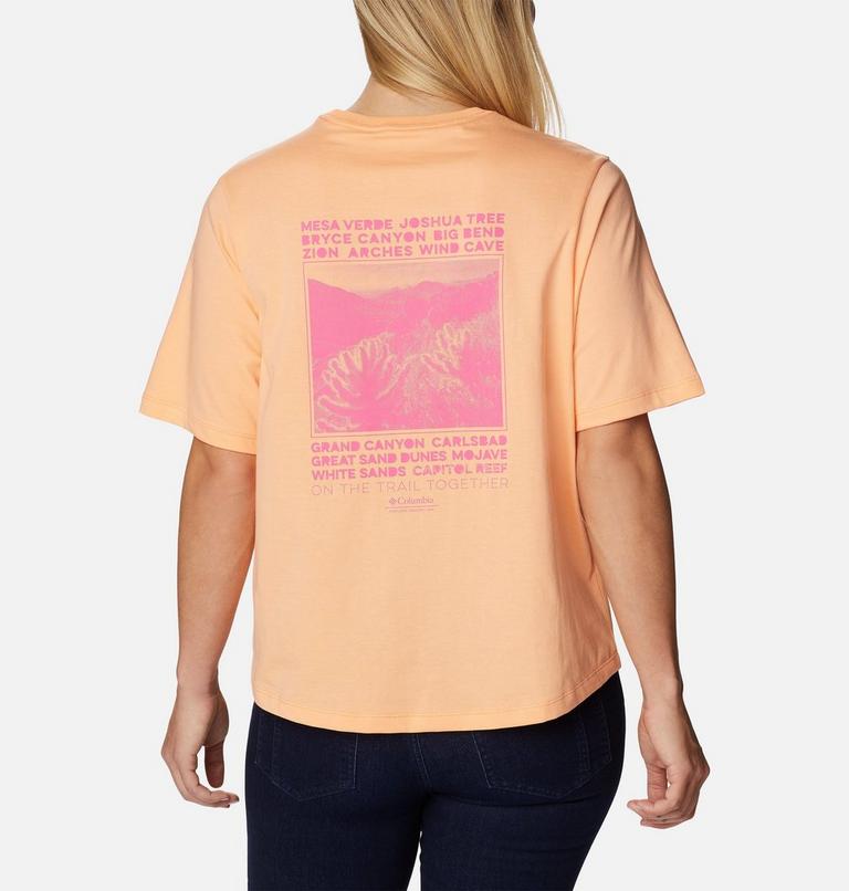 North Cascades Graphic SS Tee | 826 | L, Color: Peach, Hike NP Graphic, image 2