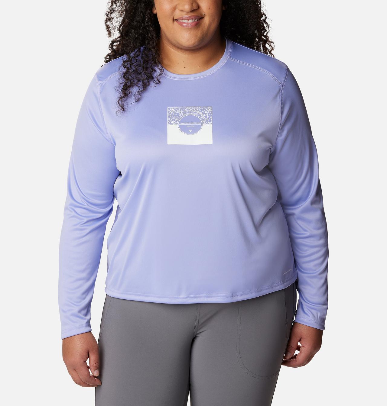 Women's Summerdry™ Graphic Long Sleeve Shirt - Plus Size 1