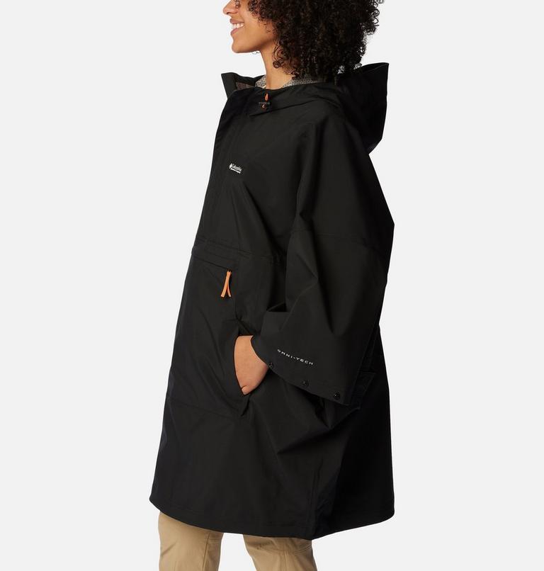 Deschutes Valley Unisex Rain Poncho | 010 | XS, Color: Black, image 3