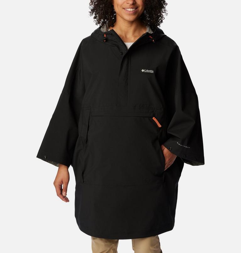 Deschutes Valley Unisex Rain Poncho | 010 | XS, Color: Black, image 1