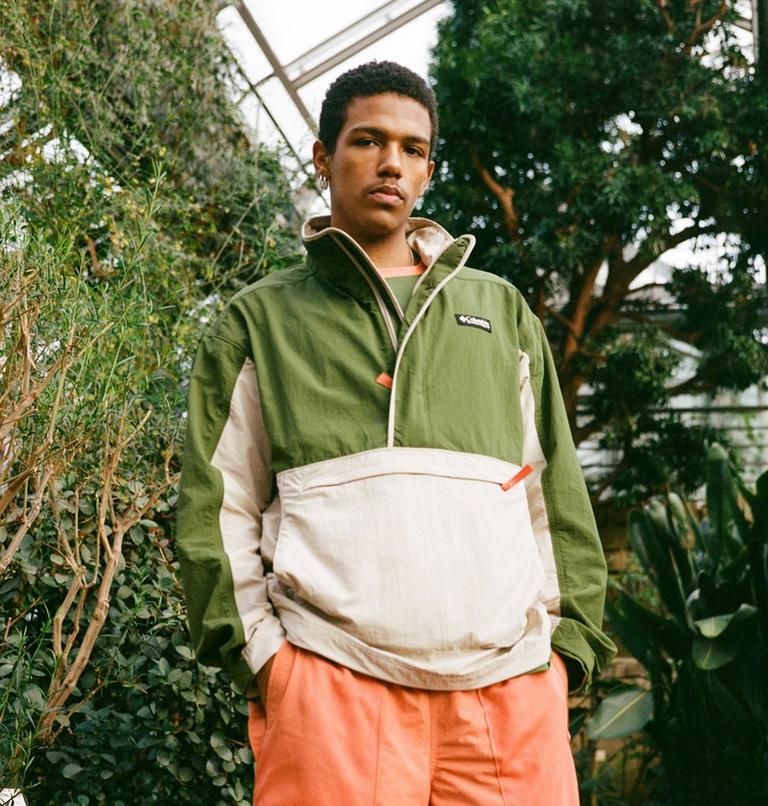 Deschutes Valley Wind Shell | 271 | XL, Color: Ancient Fossil, Pesto, image 10