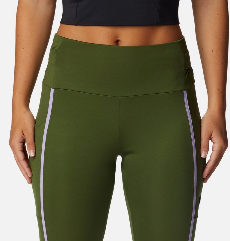 Women's Deschutes Valley Utility Leggings, Color: Pesto, image 4