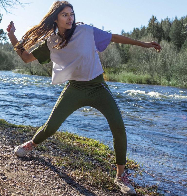 Women's Deschutes Valley Utility Leggings, Color: Pesto, image 6