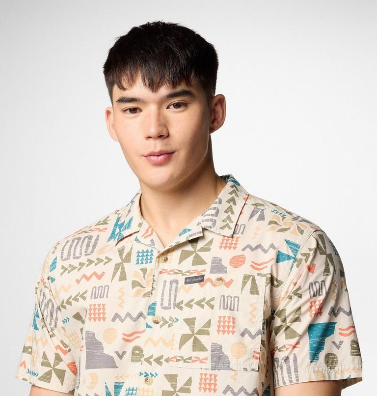 Pine Canyon Short Sleeve, Color: Dark Stone Outer Bounds, image 5