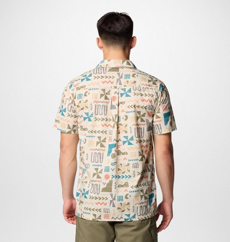 Pine Canyon Short Sleeve, Color: Dark Stone Outer Bounds, image 3