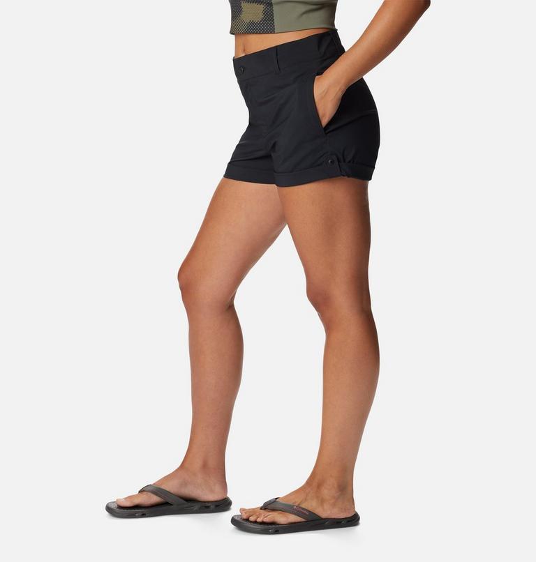 Women's Silver Ridge Utility Hiking Shorts, Color: Black, image 3