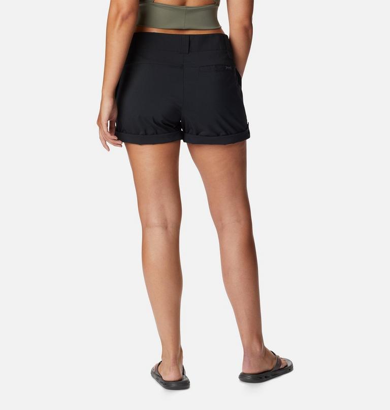Women's Silver Ridge Utility Hiking Shorts, Color: Black, image 2