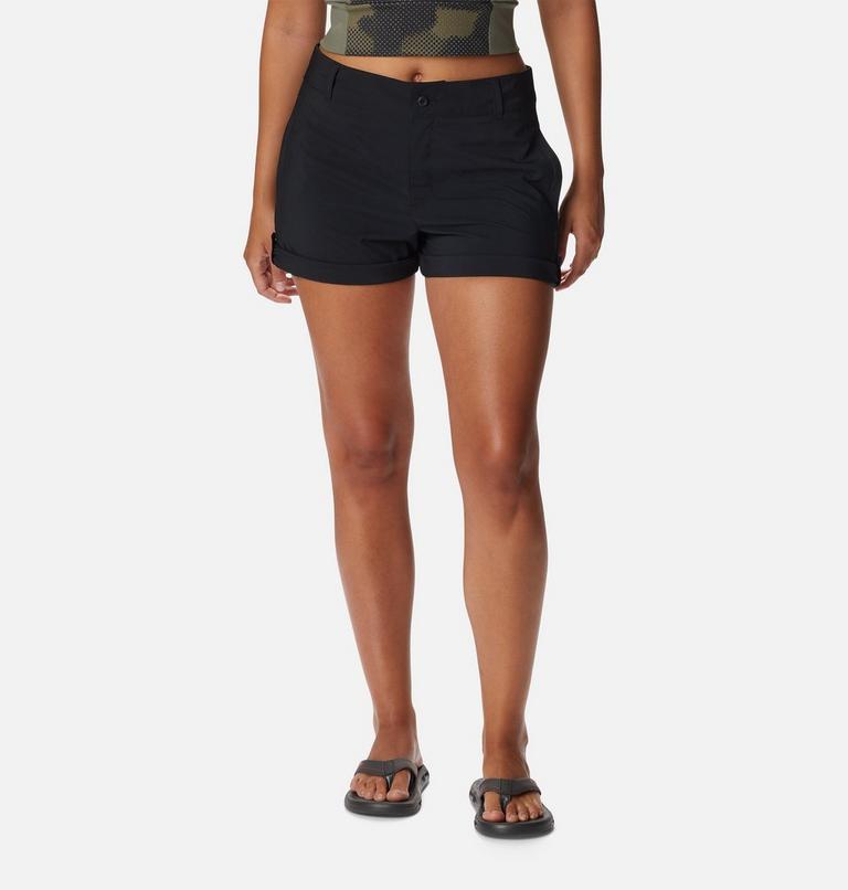 Women's Silver Ridge Utility Hiking Shorts, Color: Black, image 1