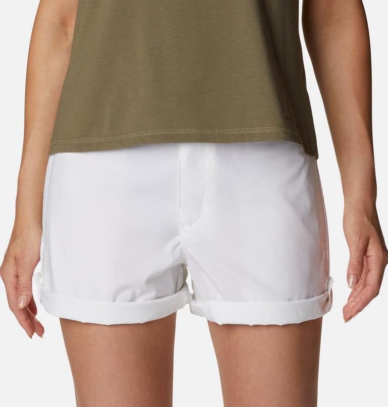 Women's Silver Ridge Utility Shorts, Color: White, image 4