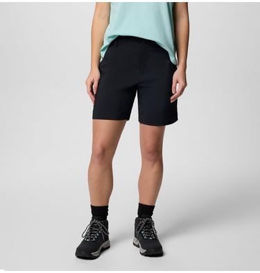 Shorts de senderismo Silver Ridge Utility para mujer, Color: Black, image 3