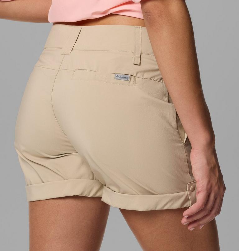 Women's Silver Ridge Utility Hiking Shorts, Color: Ancient Fossil, image 5
