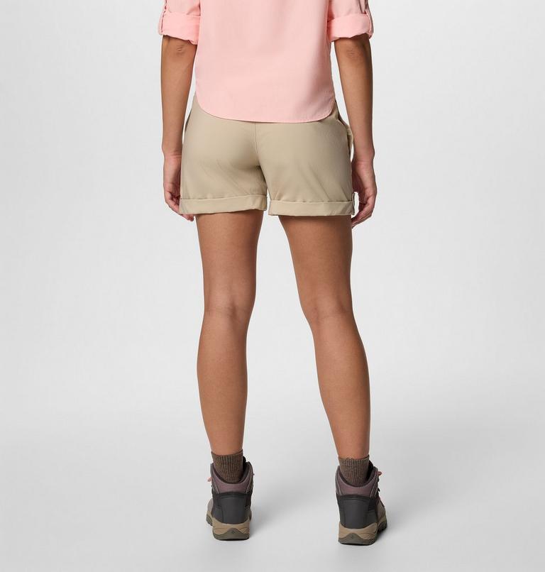 Women's Silver Ridge Utility Hiking Shorts, Color: Ancient Fossil, image 2