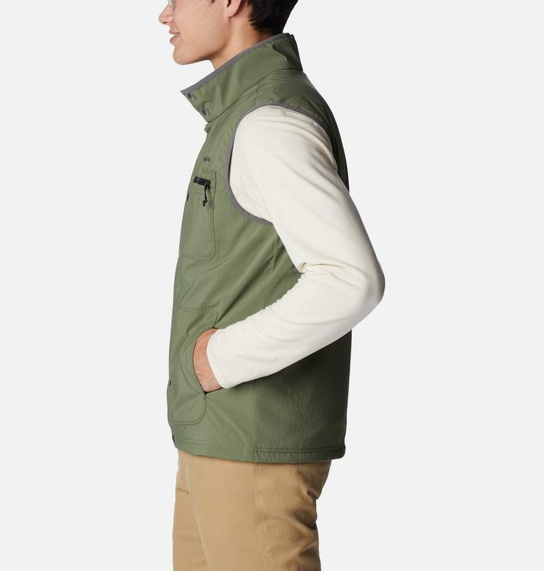 Men's Coral Ridge Vest, Color: Mosstone, image 3