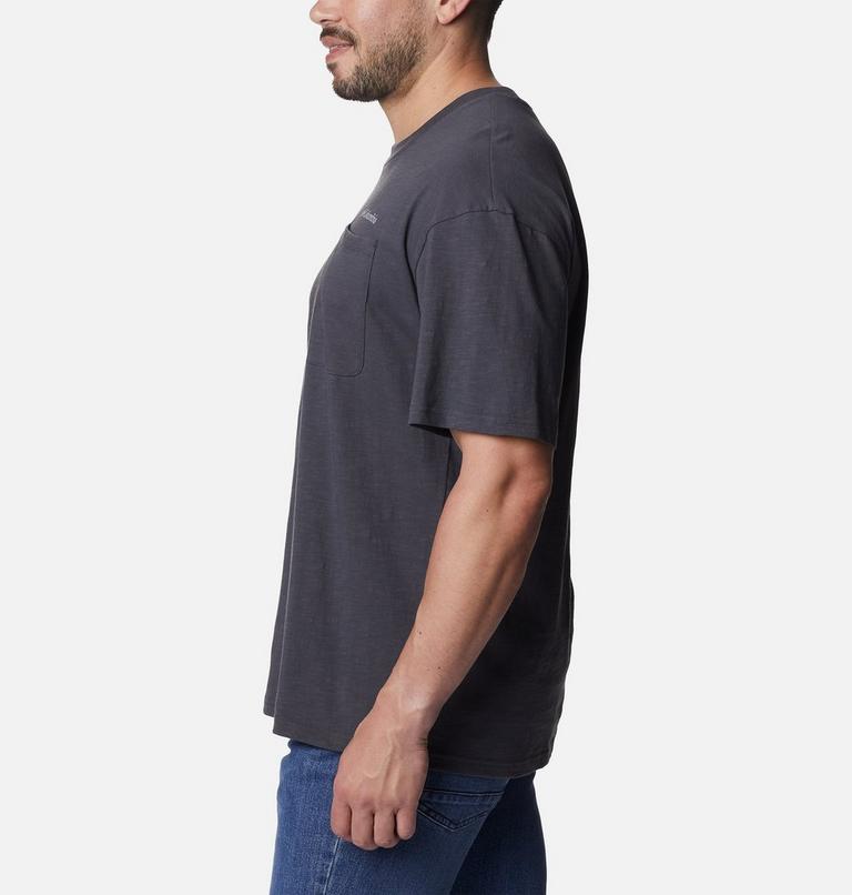 Men's Break It Down Organic Cotton T-Shirt, Color: Shark, image 3