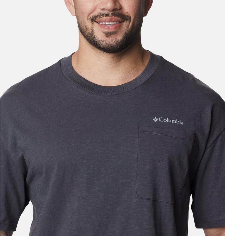 Men's Break It Down Organic Cotton T-Shirt, Color: Shark, image 4