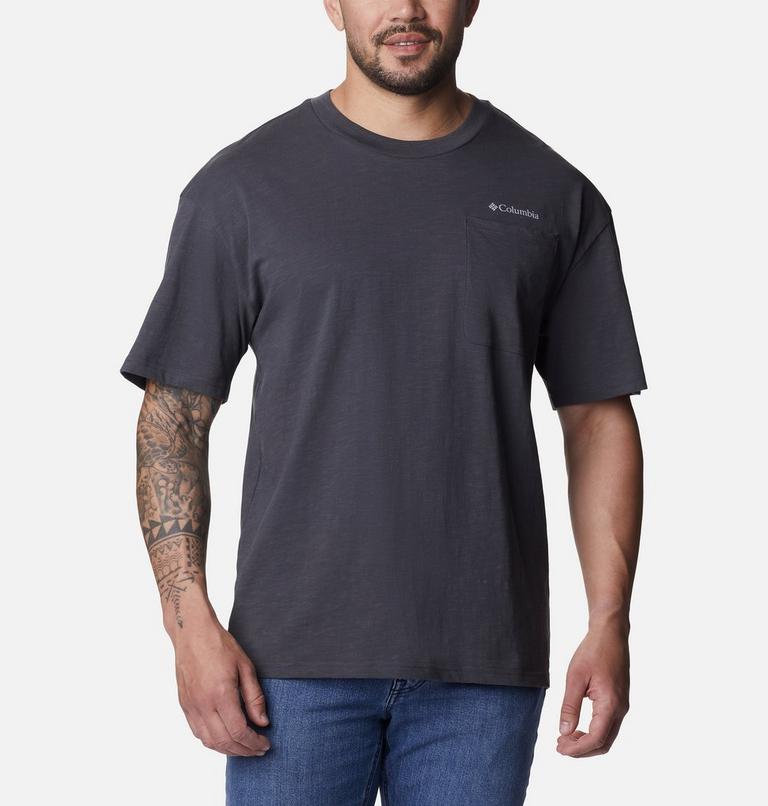 Men's Break It Down Organic Cotton T-Shirt, Color: Shark, image 1