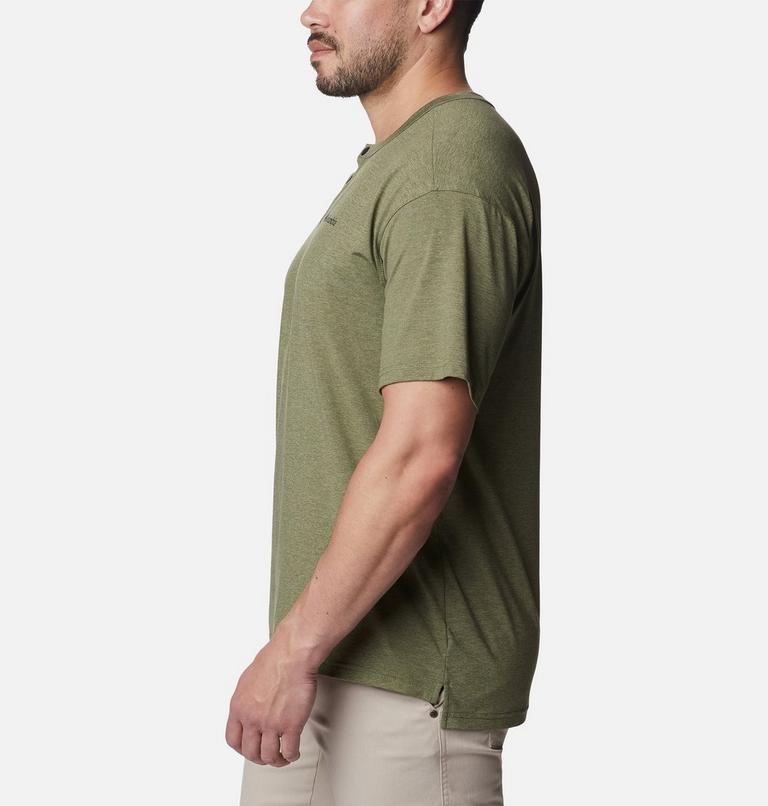 Men's Coral Ridge Performance Short Sleeve Shirt, Color: Mosstone, image 3