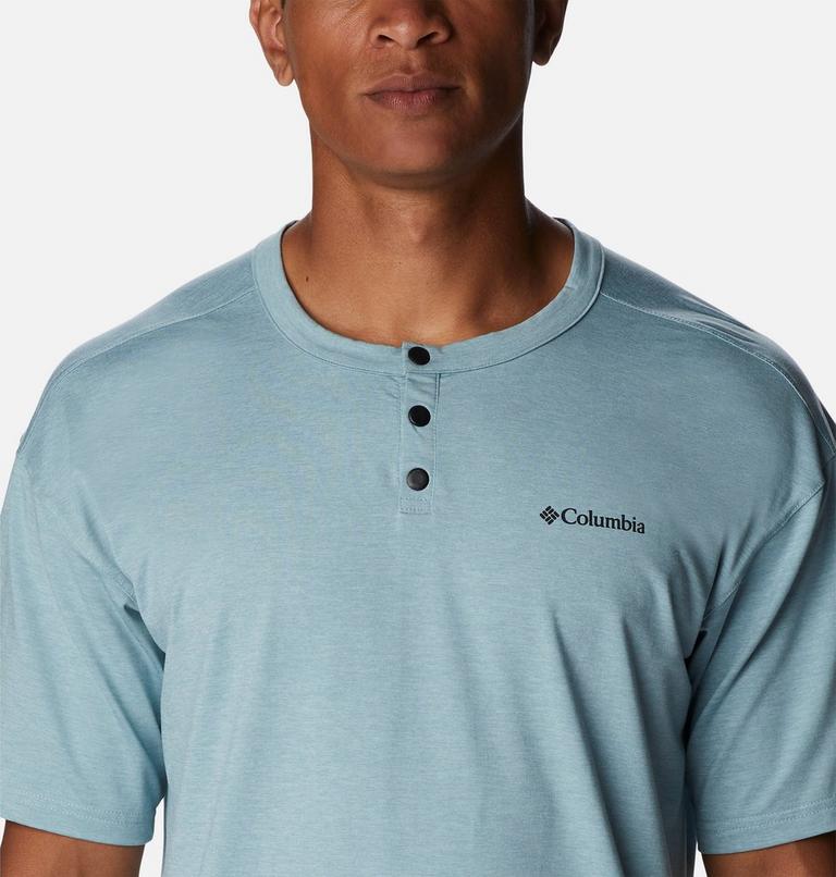 Coral Ridge Performance Short Sleeve | 460 | L, Color: Stone Blue, image 4