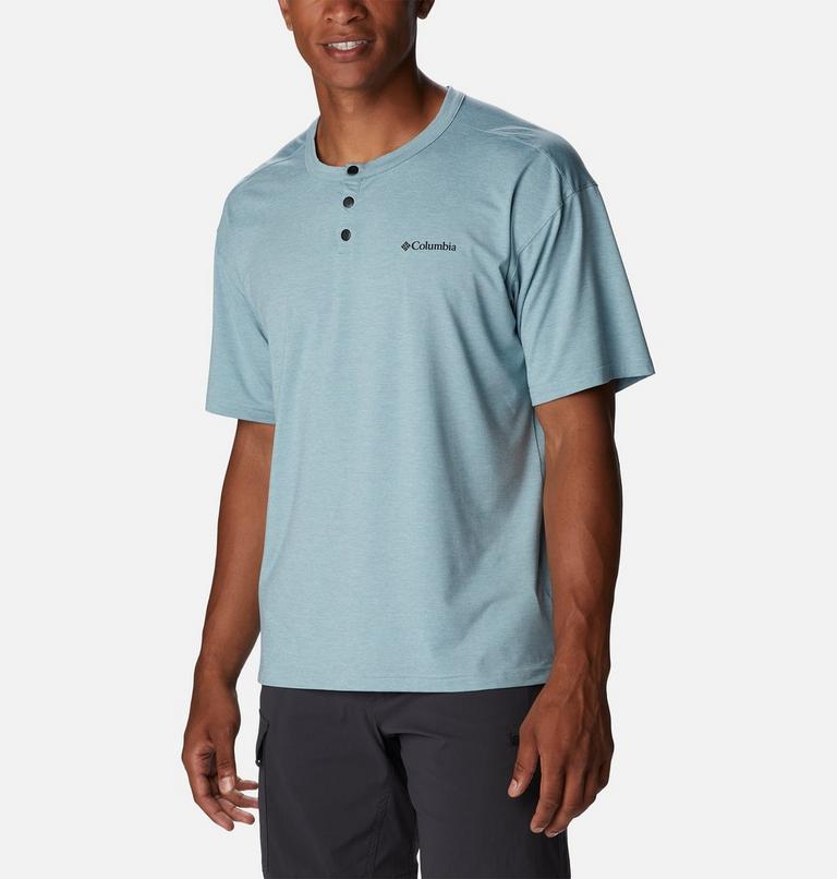 Coral Ridge Performance Short Sleeve | 460 | L, Color: Stone Blue, image 5