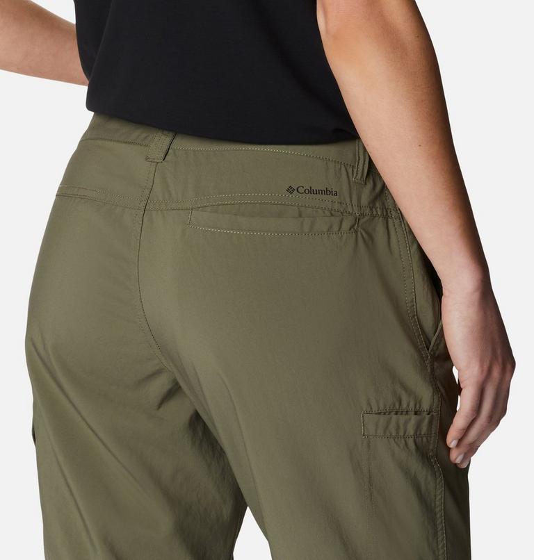 Women's Silver Ridge Utility Convertible Hiking Trousers, Color: Stone Green, image 5