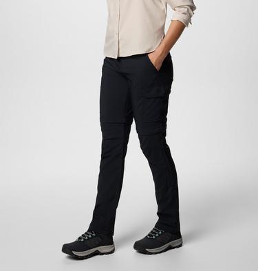 Pantalones de senderismo convertibles Silver Ridge Utility para mujer, Color: Black, image 3