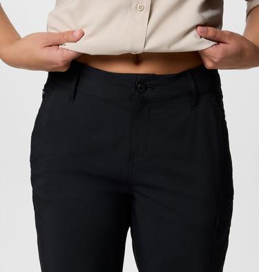 Pantalones de senderismo convertibles Silver Ridge Utility para mujer, Color: Black, image 4