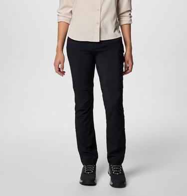 Pantalones de senderismo convertibles Silver Ridge Utility para mujer, Color: Black, image 1