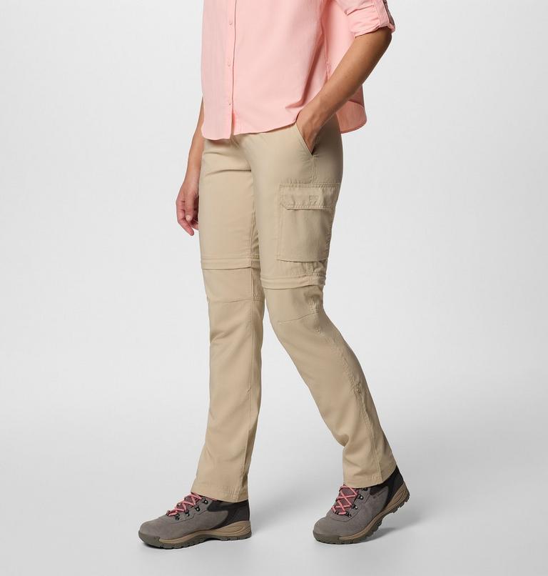 Women's Silver Ridge Utility Convertible Hiking Trousers, Color: Ancient Fossil, image 3