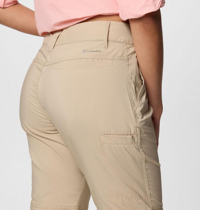 Women's Silver Ridge Utility Convertible Hiking Trousers, Color: Ancient Fossil, image 5