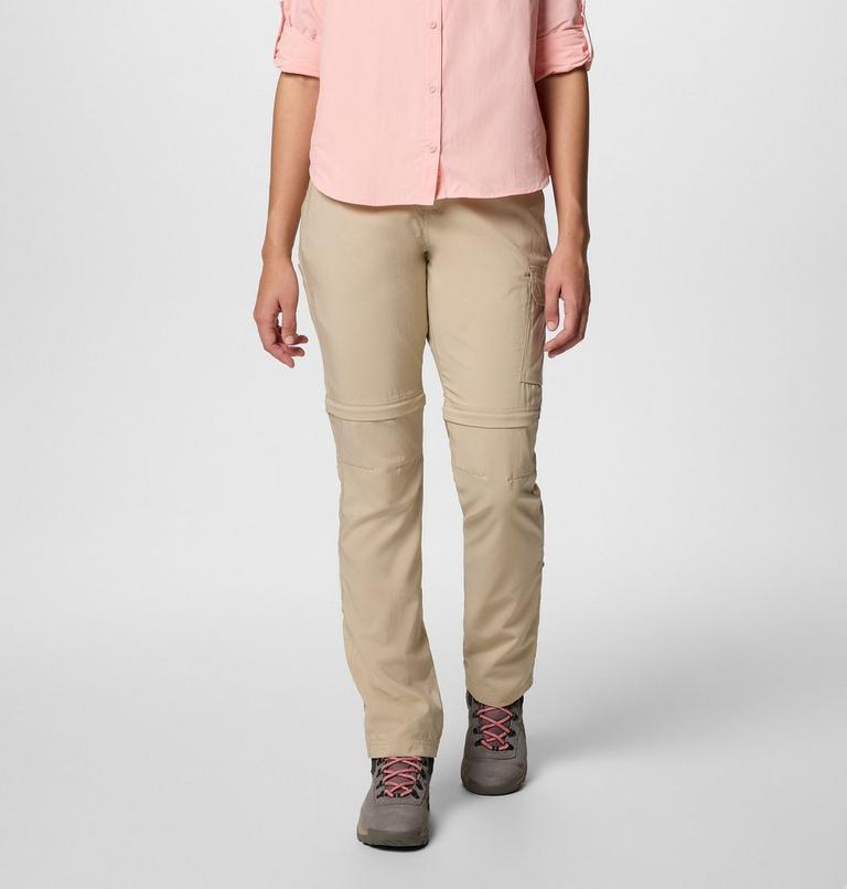Women's Silver Ridge Utility Convertible Hiking Trousers, Color: Ancient Fossil, image 1
