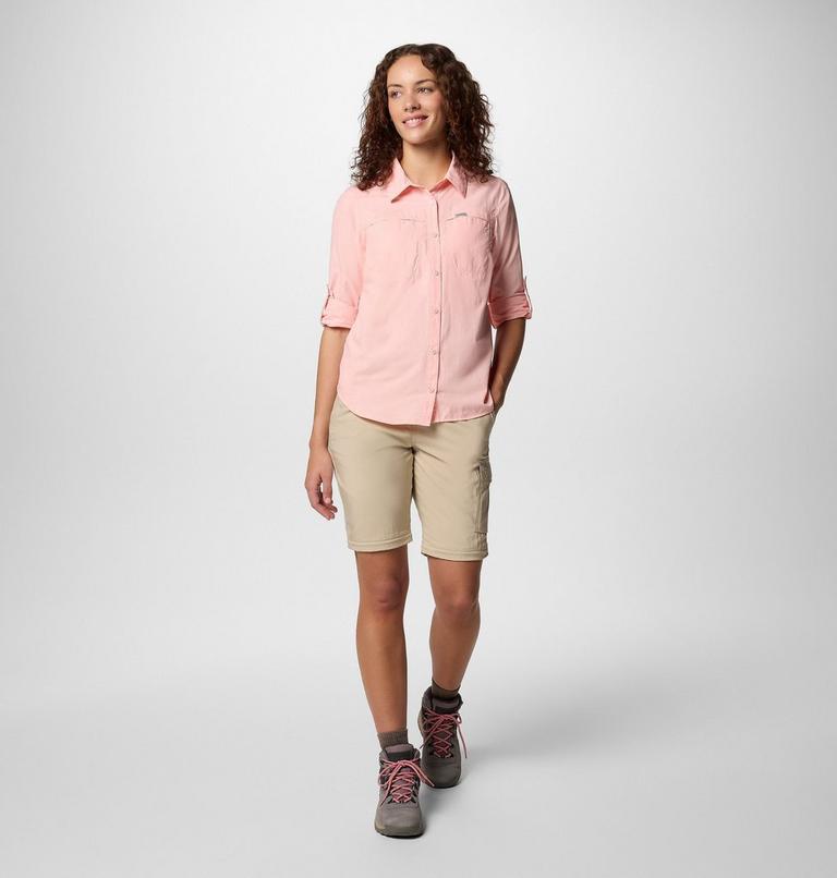 Women's Silver Ridge Utility Convertible Hiking Trousers, Color: Ancient Fossil, image 8