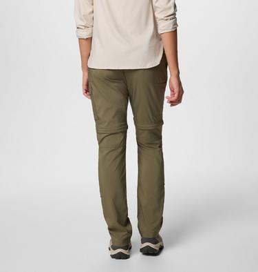 Pantalones de senderismo convertibles Silver Ridge Utility para mujer, Color: Stone Green, image 2